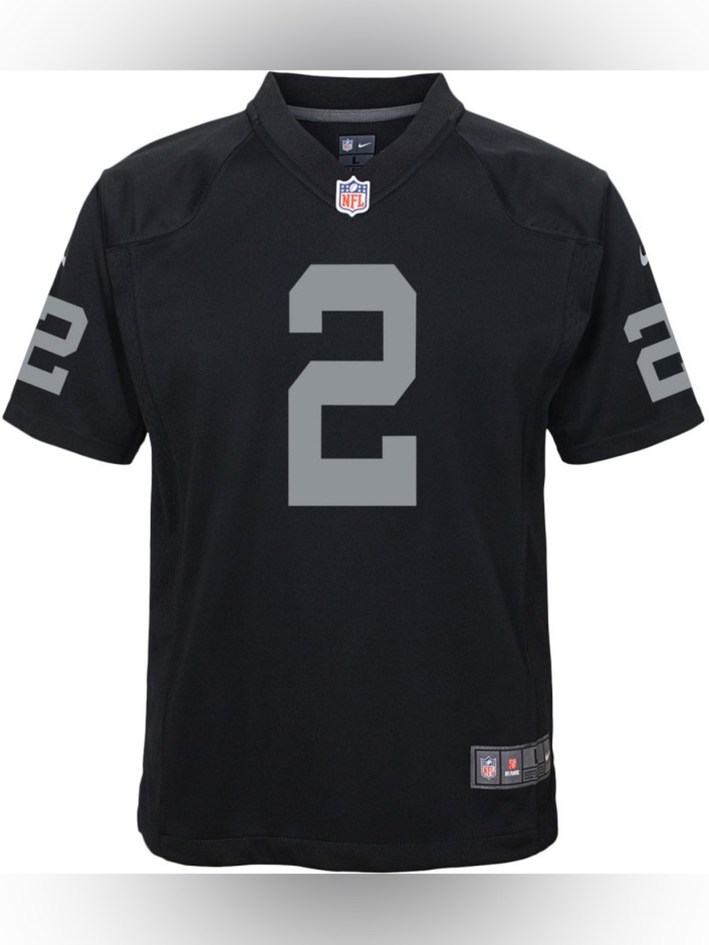 NWT NIKE YOUTH LAS VEGAS RAIDERS ASHTON JEANTY GAME JERSEY SIZE LARGE 14-16